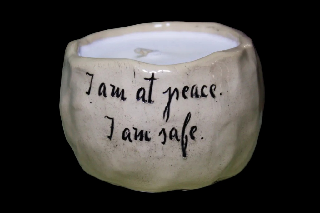 I am at peace. I am safe